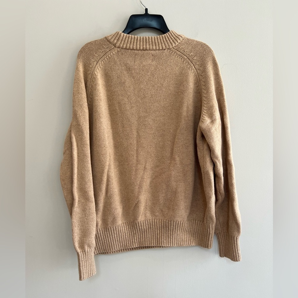 Joules Jack Russell Terrier Dog Crew Neck Pullover Knit Sweater Brown Tan, 14 - Picture 3 of 8